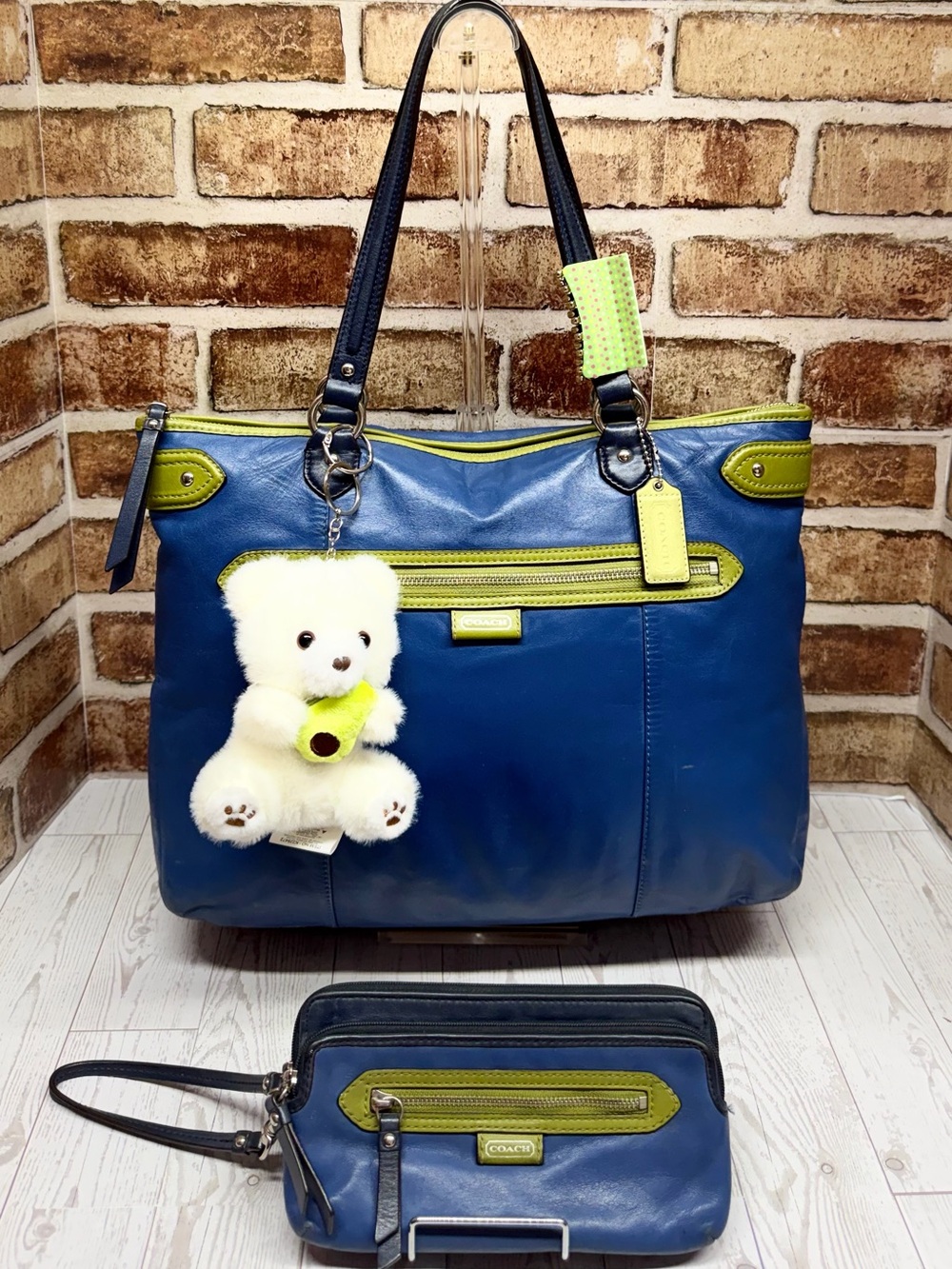 Vintage Y2K Coach "Daisy Spectator Emma" tote beach bag F23922